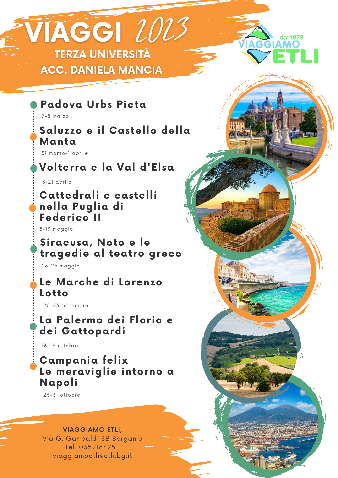 Programma viaggi 2023